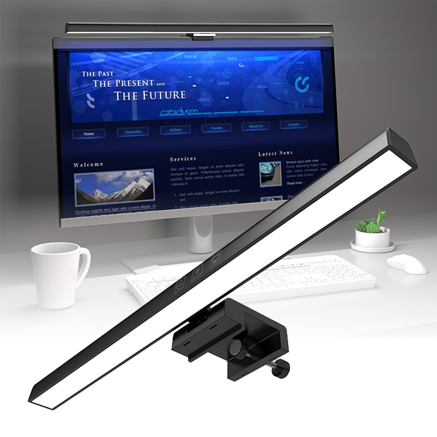 Desk Setup On Bed - Listwa świetlna LED do monitora 33cm