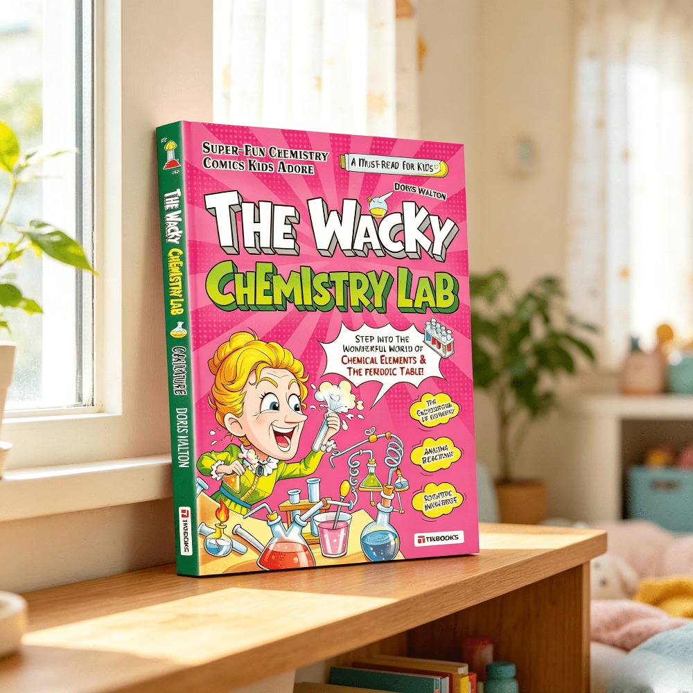 Desk Setup Kids - Zabawna Chemia dla Dzieci: Angielski Podręcznik