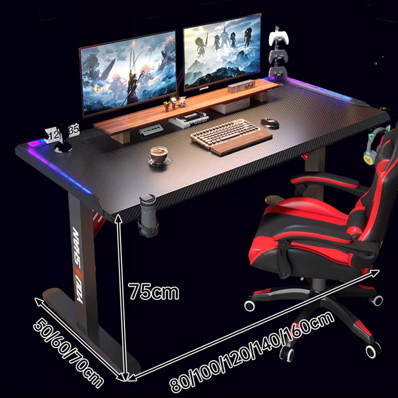 Desk Setup Bedroom - Stół z Podnoszonym Blatem do Komputera