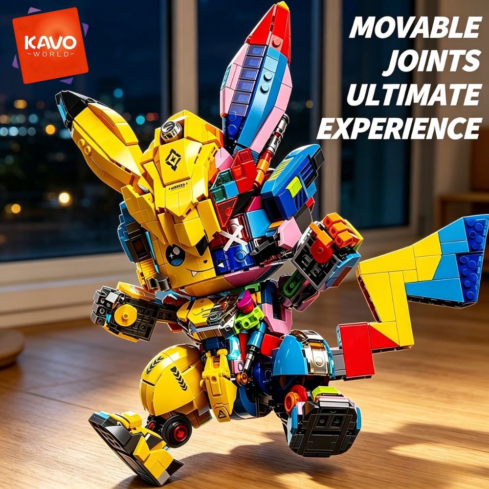Desk Setup Dorm - KAVOWORLD 1505 elementów Mechaniczna Mysz Mecha