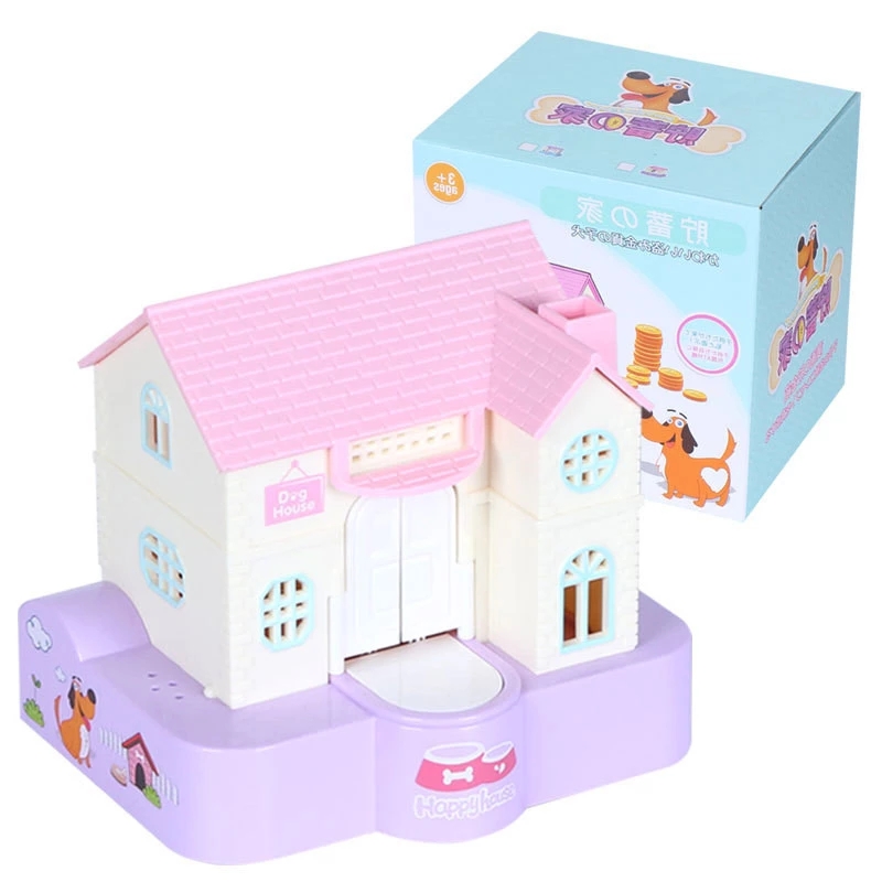 Desk Setup Kids - Śmieszne skarbonki dom ukraść pies skarbonka