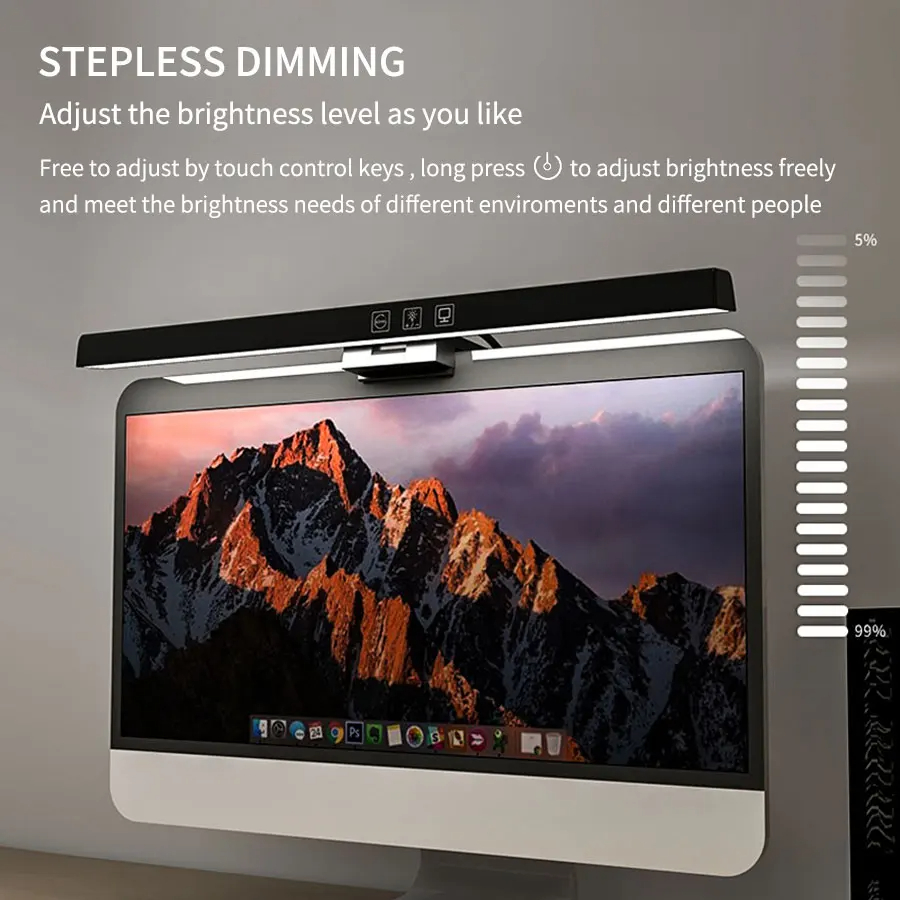 Listwa świetlna LED do monitor – Desk Setup On Bed recenzja i cena