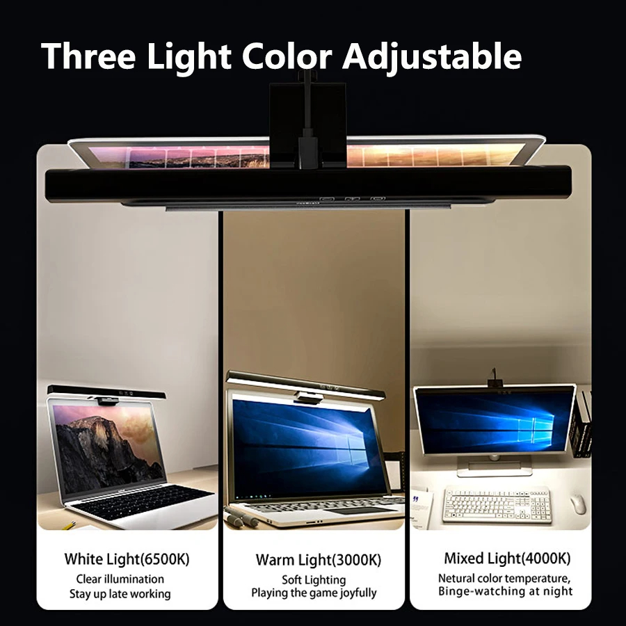 Listwa świetlna LED do monitor – Desk Setup On Bed recenzja i cena