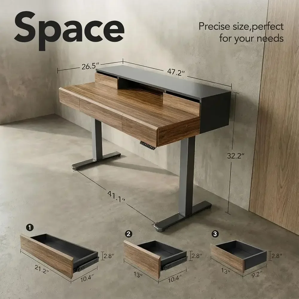 Biurko elektryczne z litego dr – Monitor Riser Wood recenzja i cena
