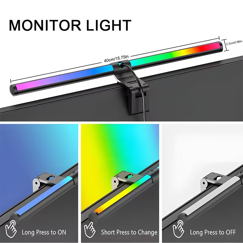 Listwa świetlna LED do monitor – Desk Setup No Monitor recenzja i cena