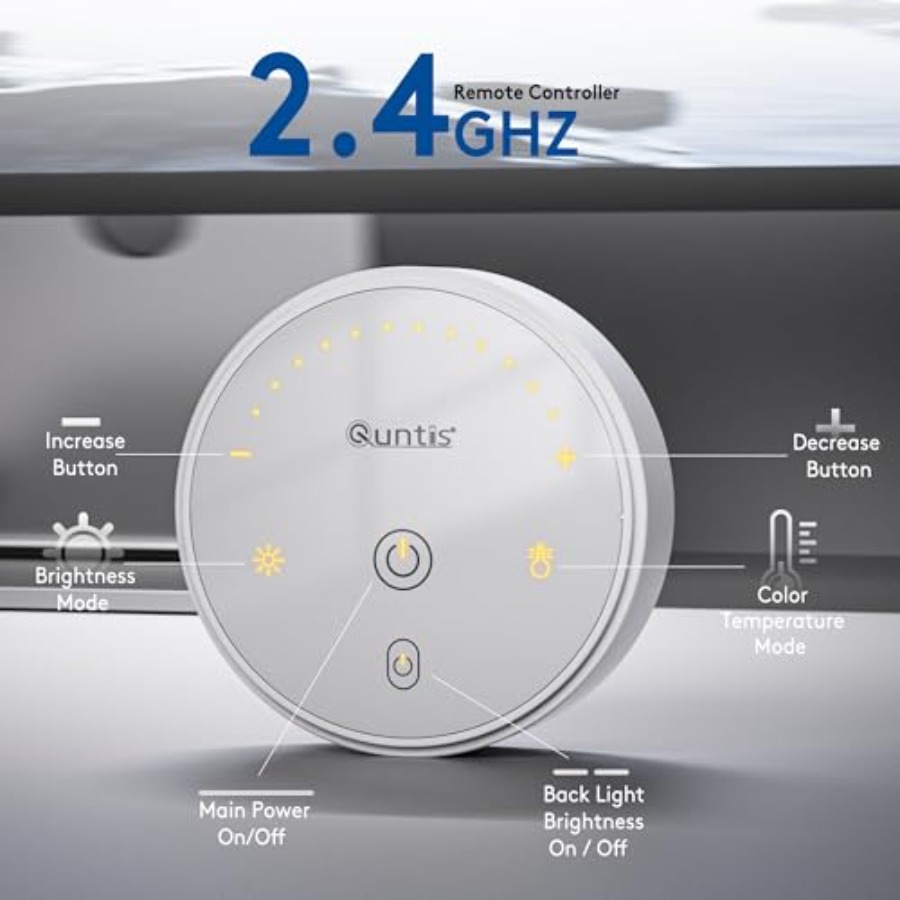 Listwa świetlna z pilotem, chr – Desk Setup No Monitor recenzja i cena