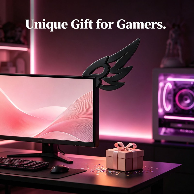Urocze 3D ozdoby w kształcie s – Desk Setup No Monitor recenzja i cena