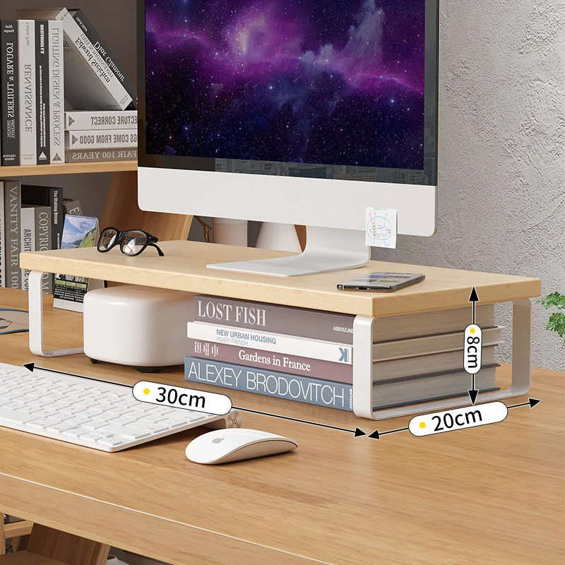 Prosty stojak do przechowywani – Monitor Riser Wood recenzja i cena
