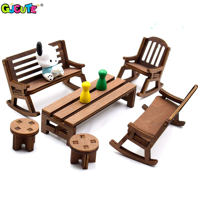 1:12 Mini Park dla lalek stół  – Desk Setup Kids recenzja i cena