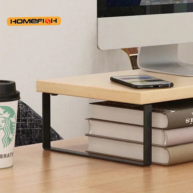 Podwyższony stojak na monitor  – Monitor Riser Wood recenzja i cena