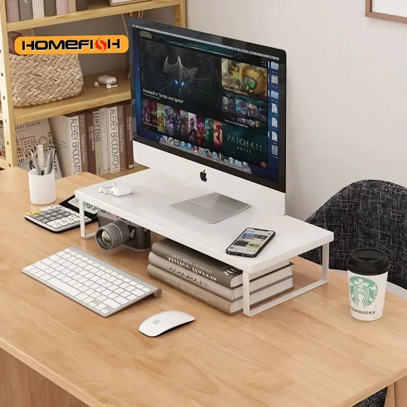 Podwyższony stojak na monitor  – Monitor Riser Wood recenzja i cena