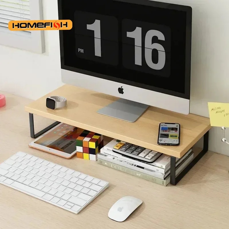 Podwyższony stojak na monitor  – Monitor Riser Wood recenzja i cena