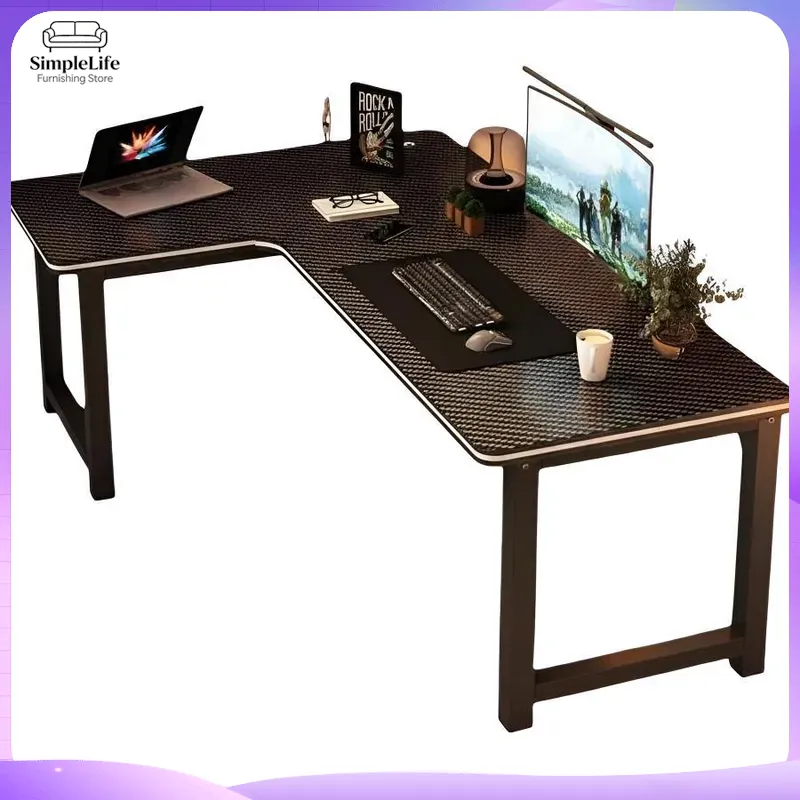 Narożne biurko gamingowe z pół – Desk Setup Bedroom recenzja i cena