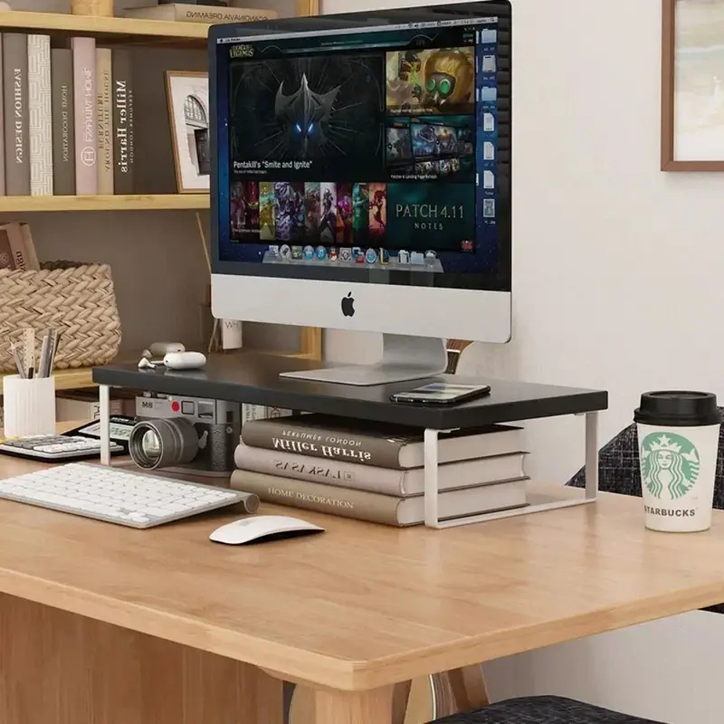 Kreatywny stojak na monitor z  – Monitor Riser Wood recenzja i cena