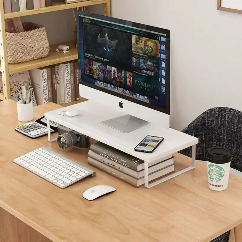 Kreatywny stojak na monitor z  – Monitor Riser Wood recenzja i cena