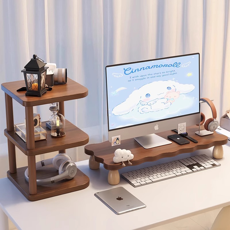 Regulowany podstawka pod monit – Monitor Riser Wood recenzja i cena