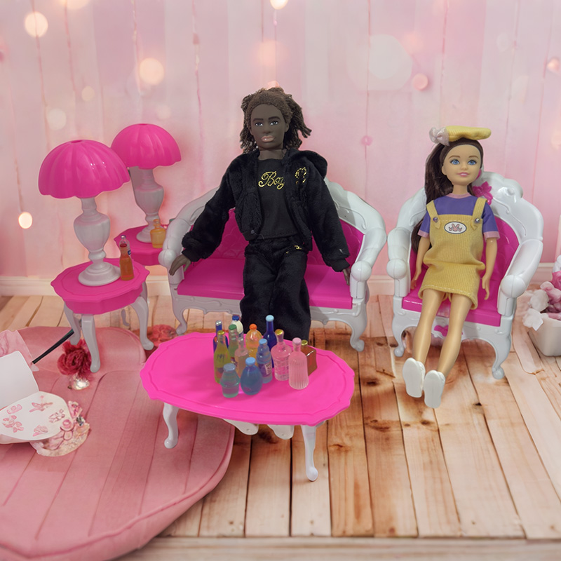 Symulacja sofy dla lalek, zaba – Desk Setup Kids recenzja i cena