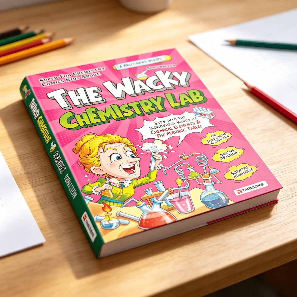 Zabawna Chemia dla Dzieci: Ang – Desk Setup Kids recenzja i cena