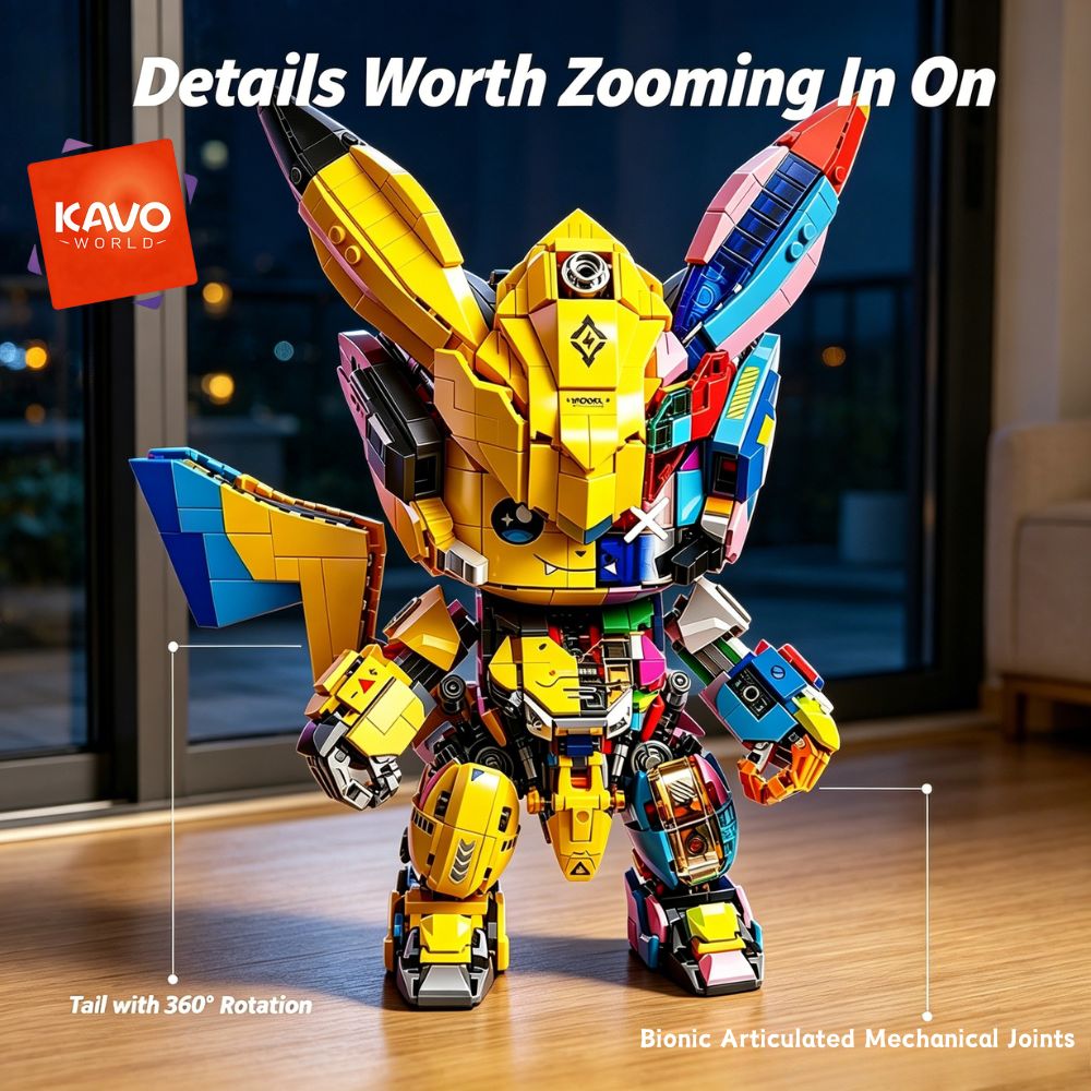 KAVOWORLD 1505 elementów Mecha – Desk Setup Dorm recenzja i cena