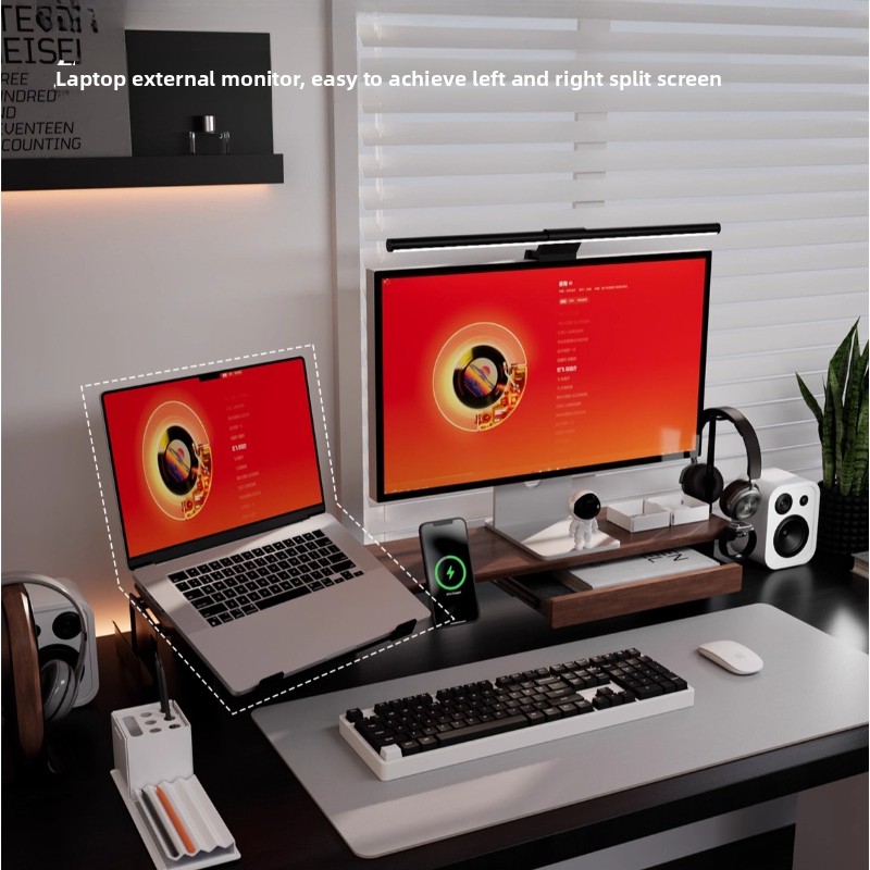 Modułowy podwyższacz monitora  – Monitor Riser Wood recenzja i cena