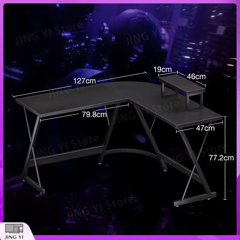Biurko gamingowe w kształcie l – Desk Setup No Monitor recenzja i cena