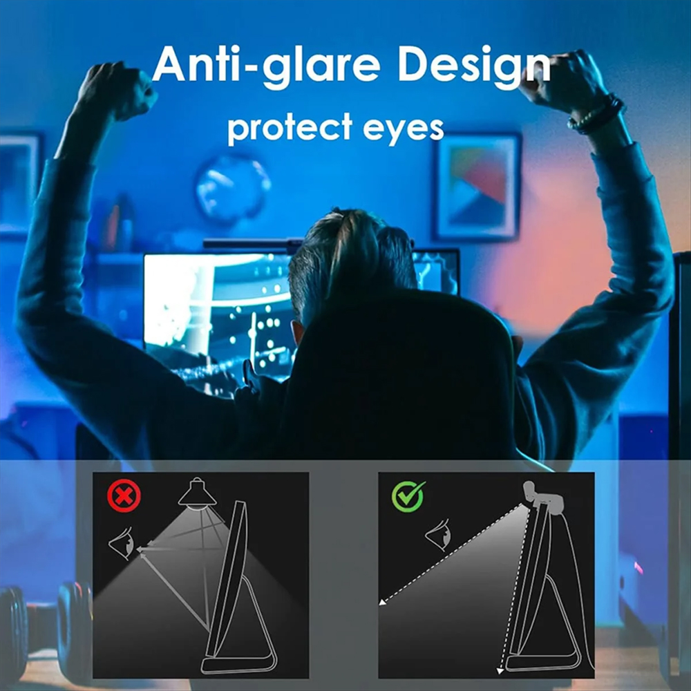 Światłowa listwa monitora, lam – Desk Setup On Bed recenzja i cena