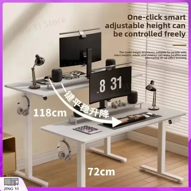 Elektryczne biurko stojące z r – Desk Setup Bedroom recenzja i cena