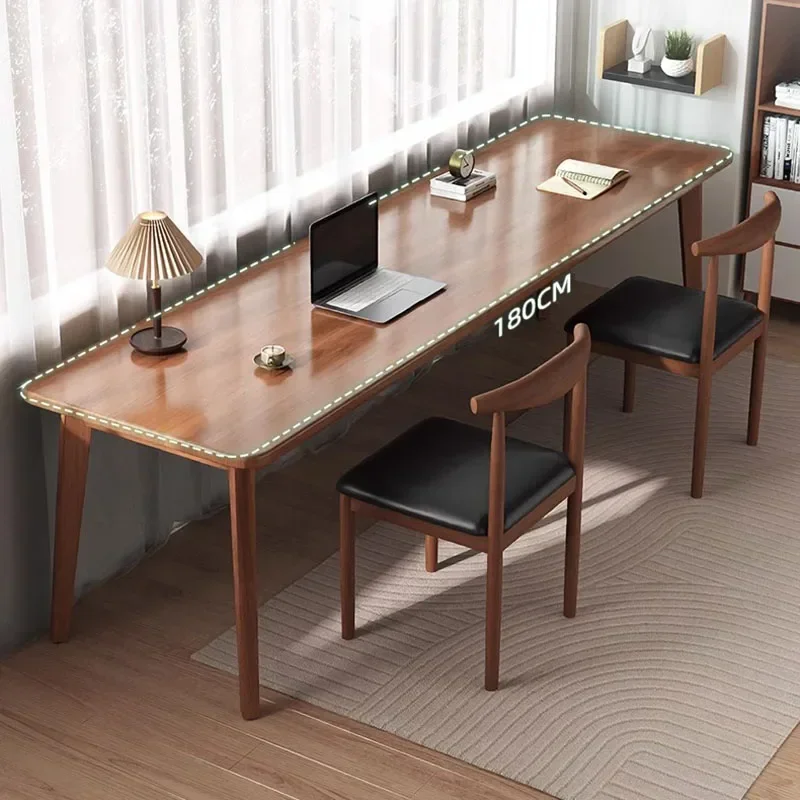 Długie biurko do pisania z mie – Desk Setup No Monitor recenzja i cena