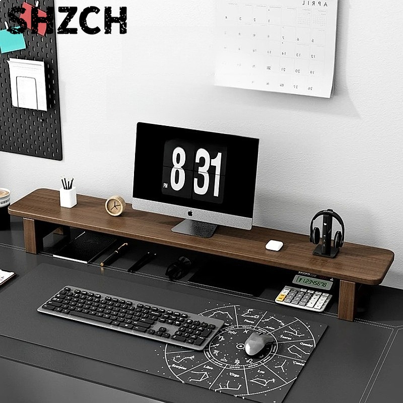 Podstawka pod monitor z drewna – Monitor Riser Wood recenzja i cena