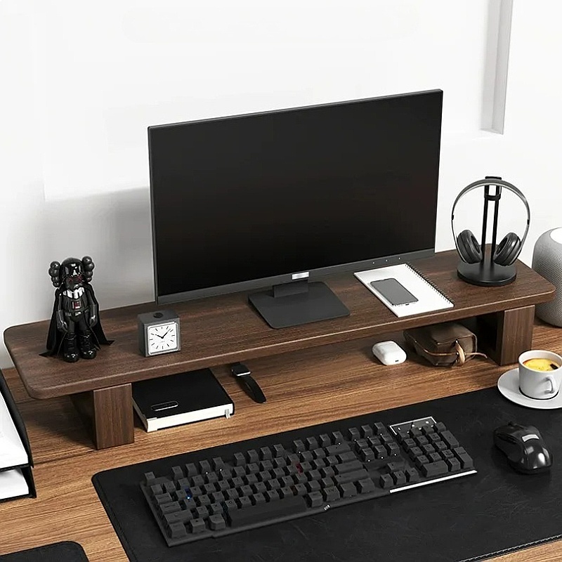 Podstawka pod monitor z drewna – Monitor Riser Wood recenzja i cena