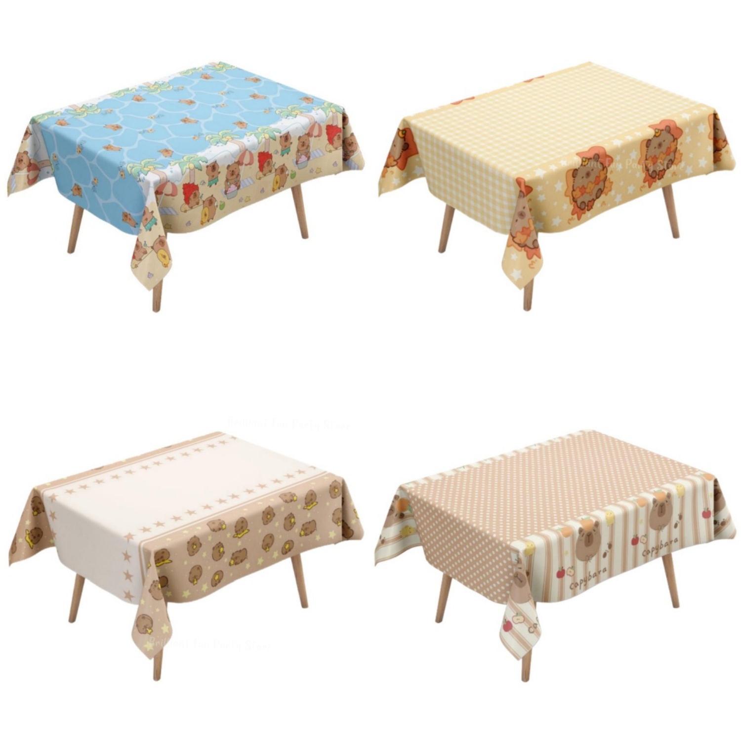 Uroczy obrus z kapibarą na uro – Desk Setup Kids recenzja i cena