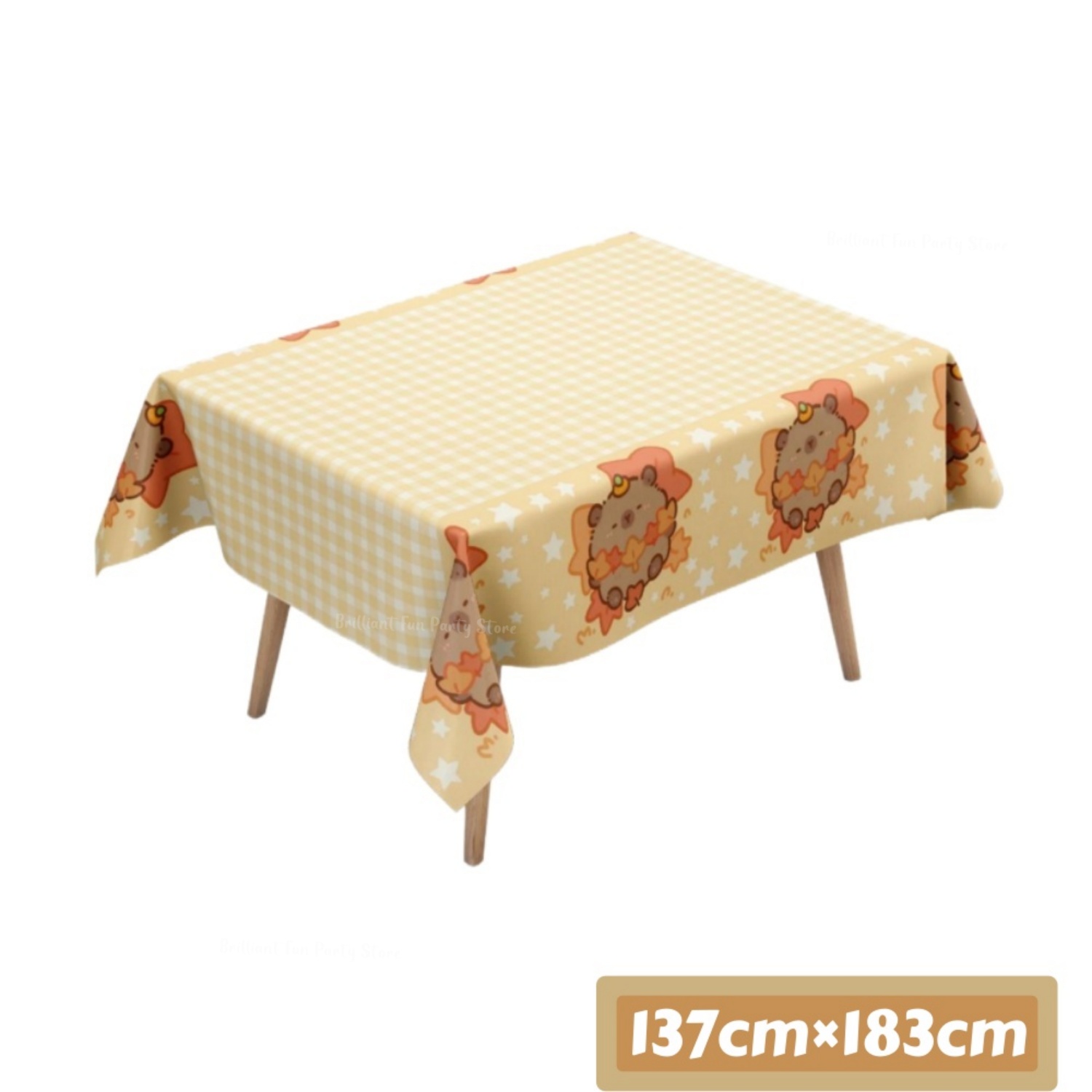 Uroczy obrus z kapibarą na uro – Desk Setup Kids recenzja i cena