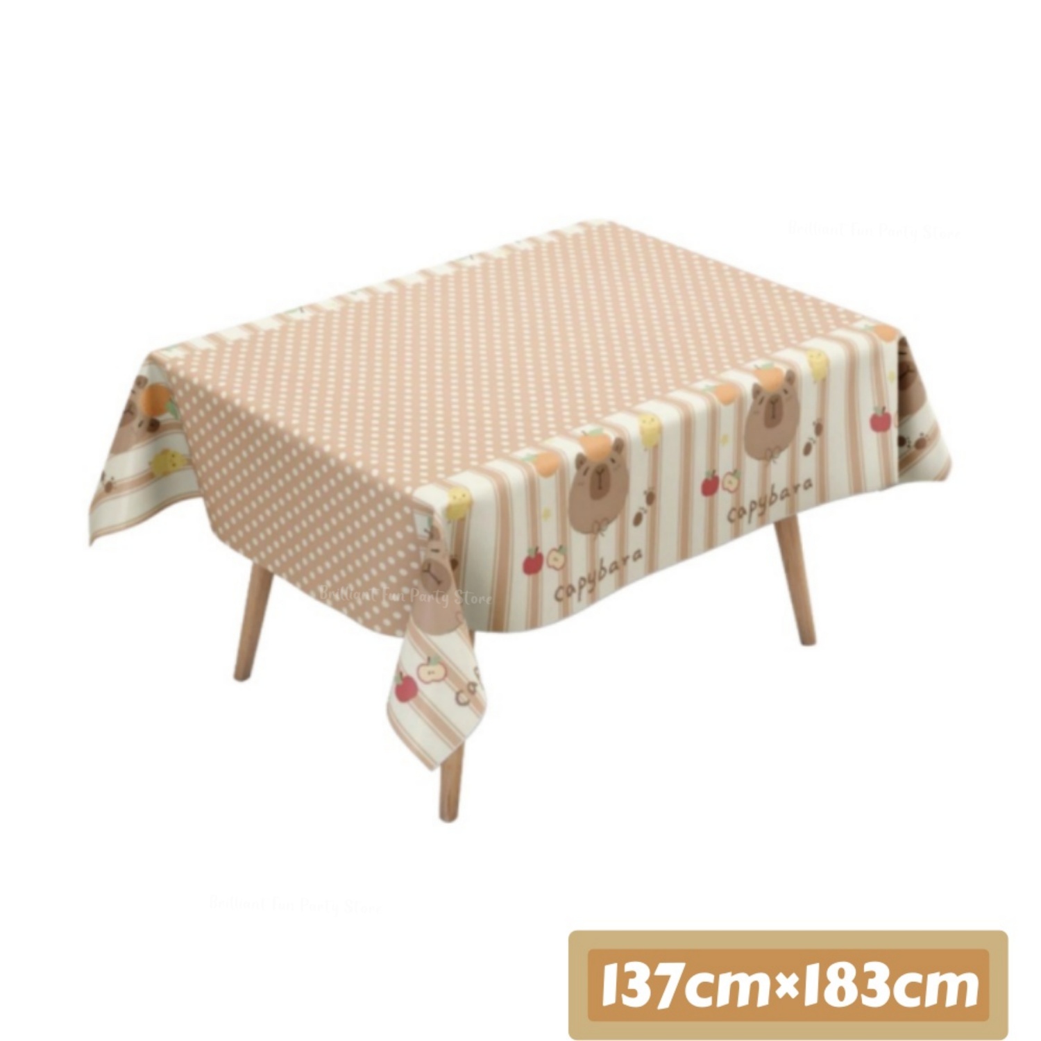 Uroczy obrus z kapibarą na uro – Desk Setup Kids recenzja i cena