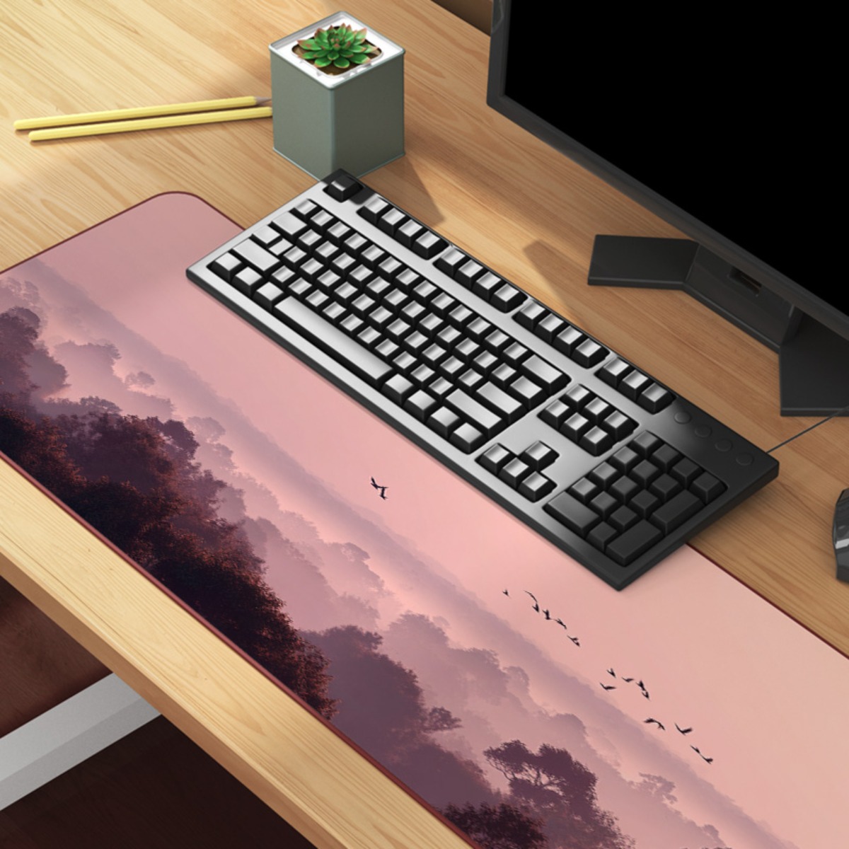 Podkładka pod mysz Dreamy Pink – Your Desk Setup recenzja i cena